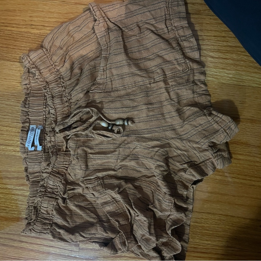 Urban Outfitters Tan Textured Shorts